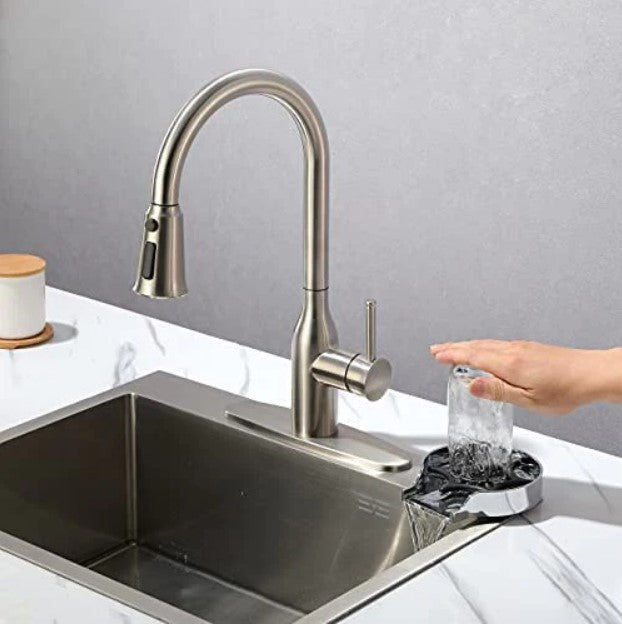 Kitchen Glass Rinser - Silver_0