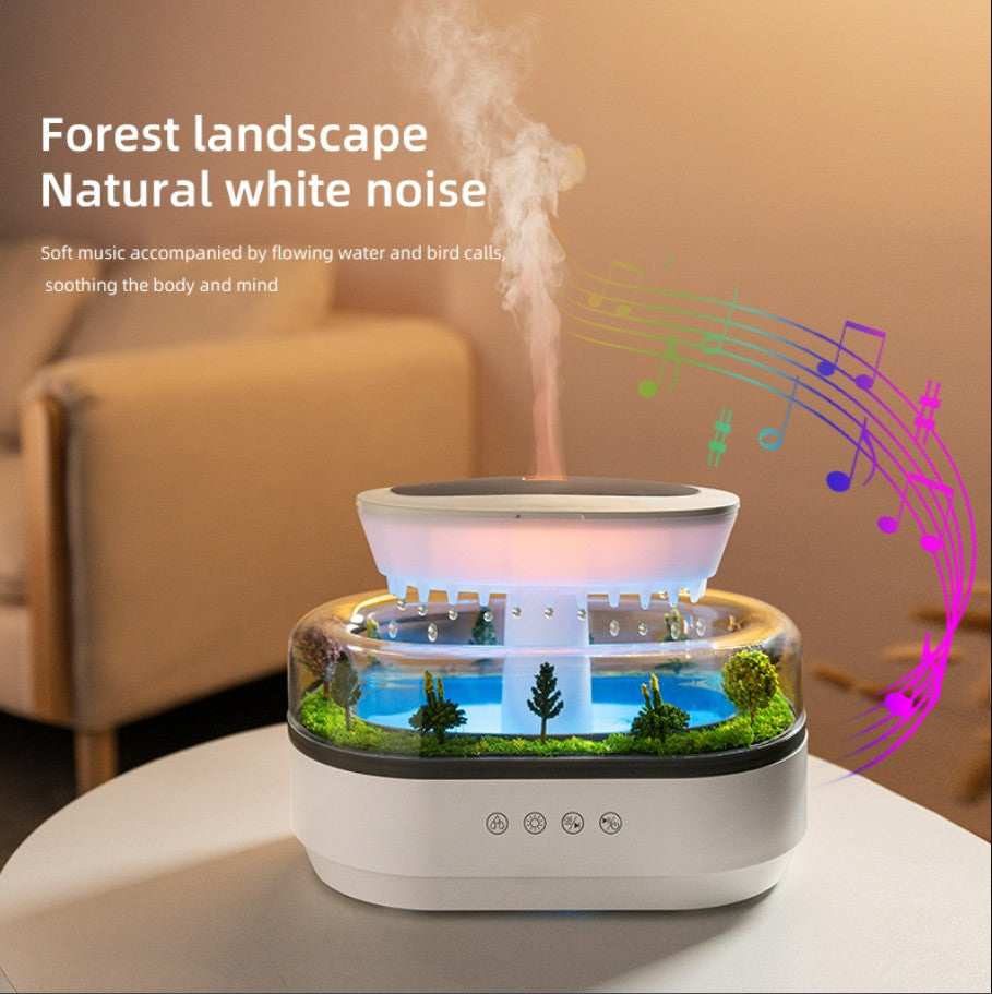 Smart Cool Mist Raindrop Air Humidifier for Garden Landscape_3