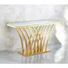 Golden Console Table
