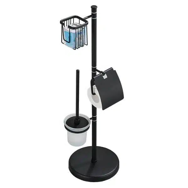 Floor Standing Toilet Brush and Holder Set