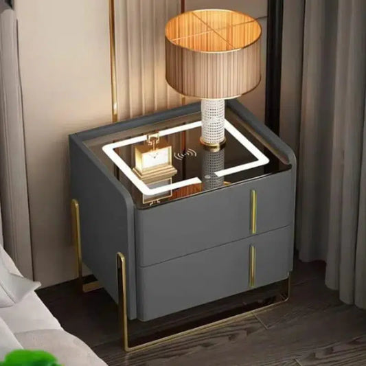 Smart Wireless Charging Bedside Pedestal