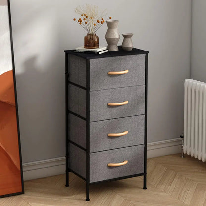 4 Layer Fabric Storage Chest of Drawer