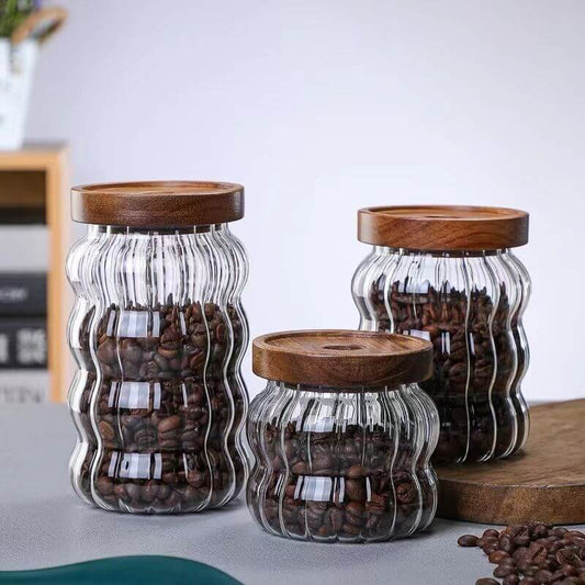 6 Pack Glass Storage Jars
NR