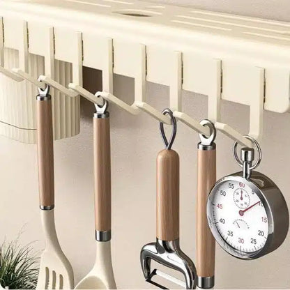 50cm Wall Mounted Kitchen Tool Cutlery Holder