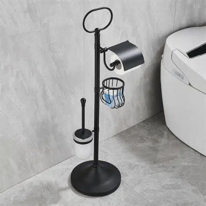 Floor Standing Toilet Brush and Holder Set