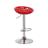 Set of 5 Adjustable Spin Swivel Barstools