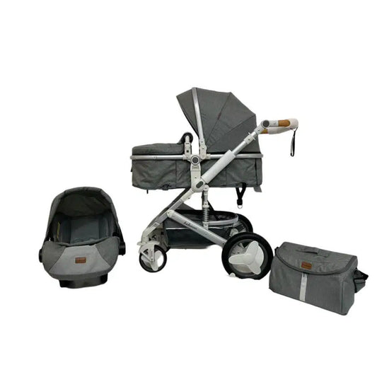 3-in-1 Baby Stroller with Car Seat and Travel Bag