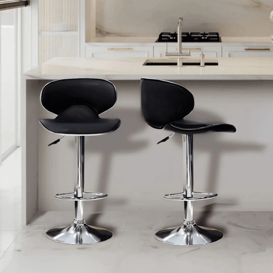 Adjustable Bar Chair with Footrest
